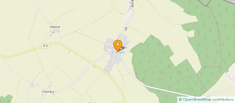 localisation de l'entreprise SYND VOCATION SCOLAIRE COULONGES COHAN..  COULONGES-COHAN