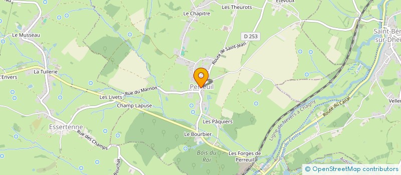 localisation de l'entreprise SYND VOCATION SCOLAIRE HAUTE DHEUNE  PERREUIL