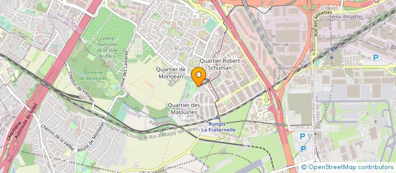 localisation de l'entreprise SYNDC COPROP  RESIDENCE LES MEDICIS  RUNGIS