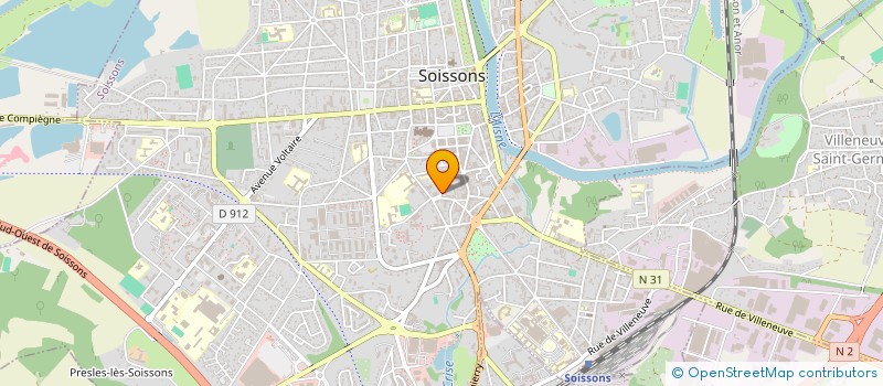 localisation de l'entreprise SYNDCAT COPROPRIETAIRE RES DEFLANDRE à SOISSONS