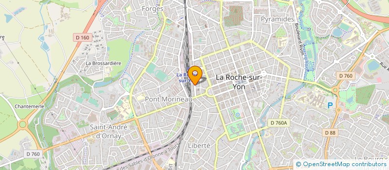 localisation de l'entreprise SYNDCIAT DE COPROPRIETE CHARLEMAGNE à LA ROCHE-SUR-YON
