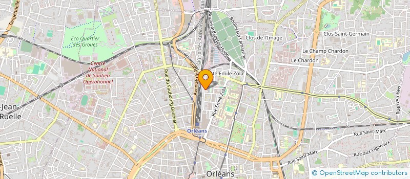 localisation de l'entreprise SYNDEP GROUPE à ORLEANS