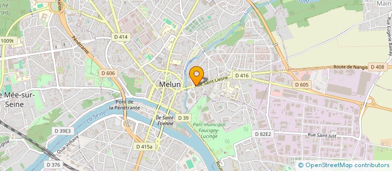 localisation de l'entreprise SYNDI COPRO 15 RUE SAINT LIESNE à MELUN