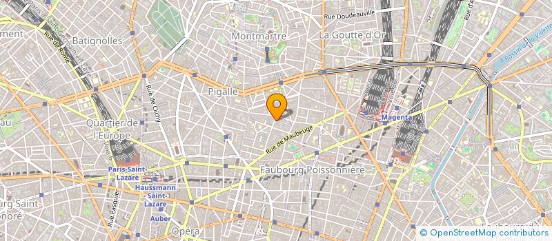 localisation de l'entreprise SYNDI COPRO DU 50 RUE RODIER  PARIS