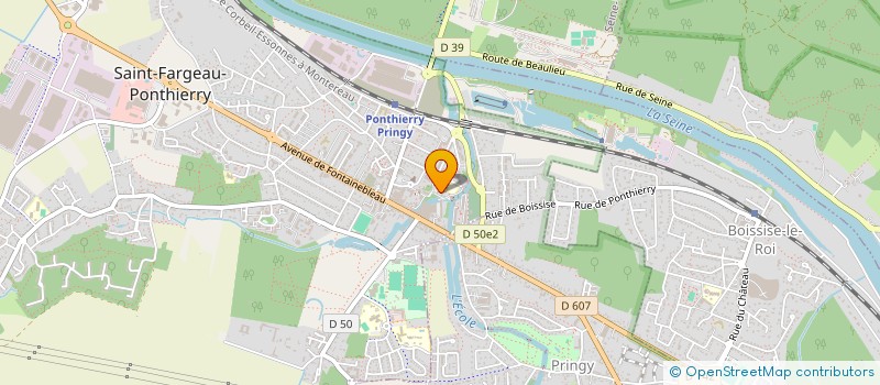 localisation de l'entreprise SYNDI COPRO DU MOULIN DE LA SEINE  SAINT-FARGEAU-PONTHIERRY