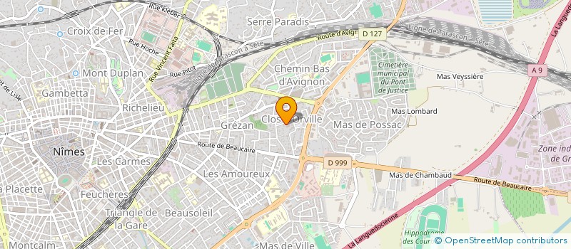 localisation de l'entreprise SYNDI COPRO LE DAUPHINE  NIMES