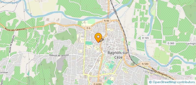 localisation de l'entreprise SYNDI COPRO LE GRAND PARC  BAGNOLS-SUR-CEZE