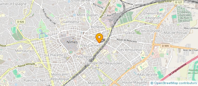 localisation de l'entreprise SYNDI COPRO PETIT SEGUIER  NIMES