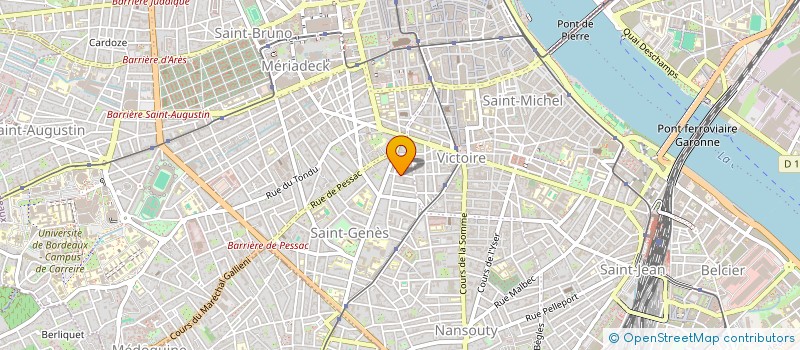 localisation de l'entreprise SYNDI COPRO RES AURORE  BORDEAUX