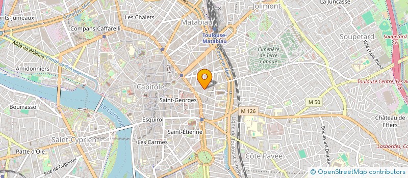 localisation de l'entreprise SYNDI COPRO RES PRESTIGE 11-13 R ST AUBI à TOULOUSE