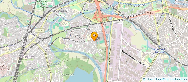 localisation de l'entreprise SYNDI COPROP ELSA à STRASBOURG