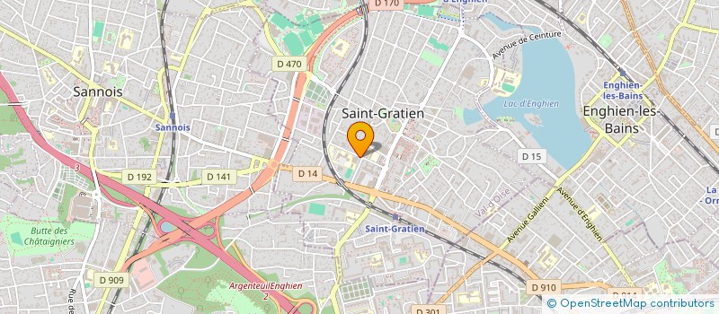 localisation de l'entreprise SYNDI COPROP RUE PARMENTIER ALBRECHT  SAINT-GRATIEN