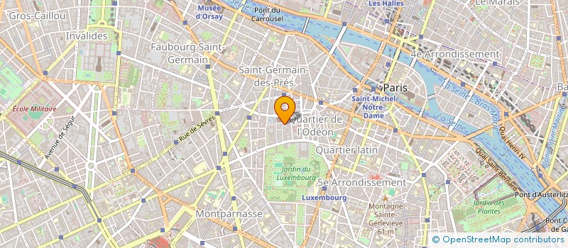 localisation de l'entreprise SYNDI COPROPRIETAIRES 13 RUE SERVANDONI  PARIS