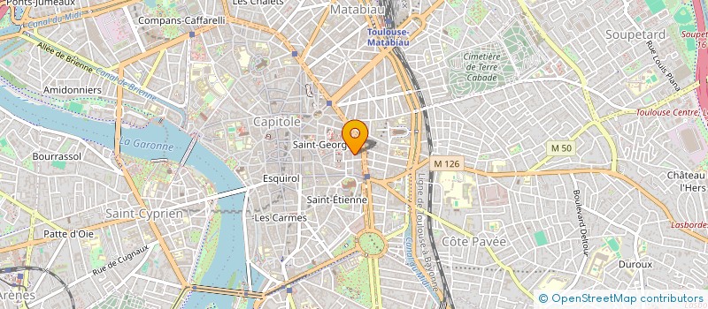 localisation de l'entreprise SYNDI COPROPRIETE REMPART SAINT ETIENNE à TOULOUSE