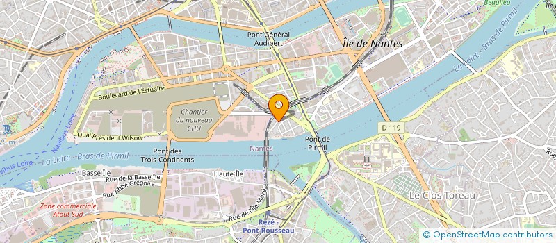 localisation de l'entreprise SYNDI MINES METALLURGIE CFDT NTES REGION à NANTES