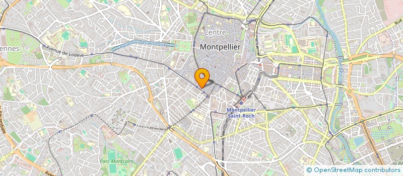 localisation de l'entreprise SYNDIC 14 RUE ANDRE MICHEL à MONTPELLIER
