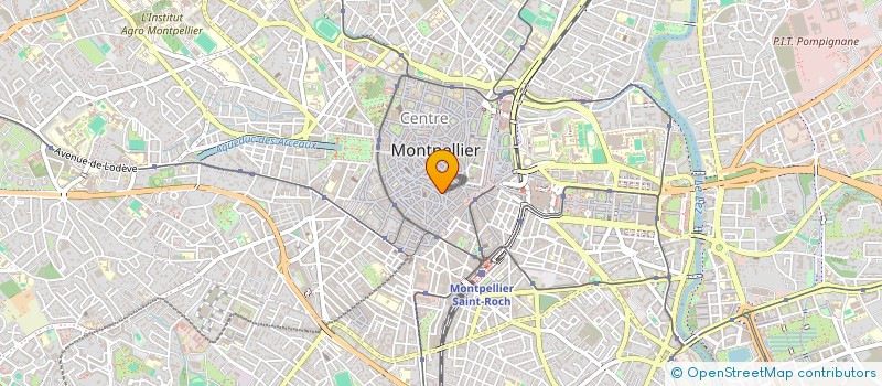 localisation de l'entreprise SYNDIC 17 RUE DE L ANCIEN COURRIER à MONTPELLIER