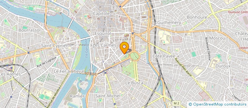 localisation de l'entreprise SYNDIC 19 R ESCOUSSIERES MONTGAILLARD  TOULOUSE