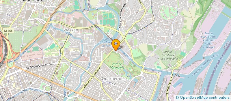localisation de l'entreprise SYNDIC AGENTS CONSEIL EUROPE à STRASBOURG