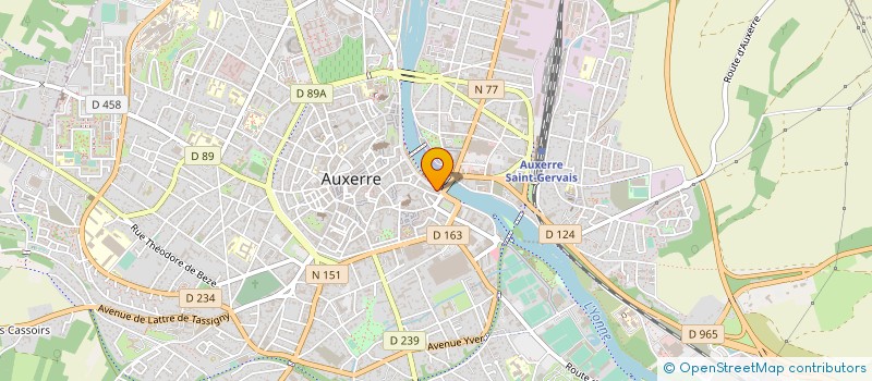 localisation de l'entreprise SYNDIC AUXERRE à AUXERRE