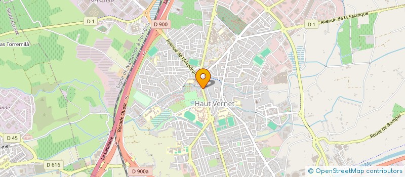 localisation de l'entreprise SYNDIC BENEVOLE 300 AV MAL JOFFRE  PERPIGNAN