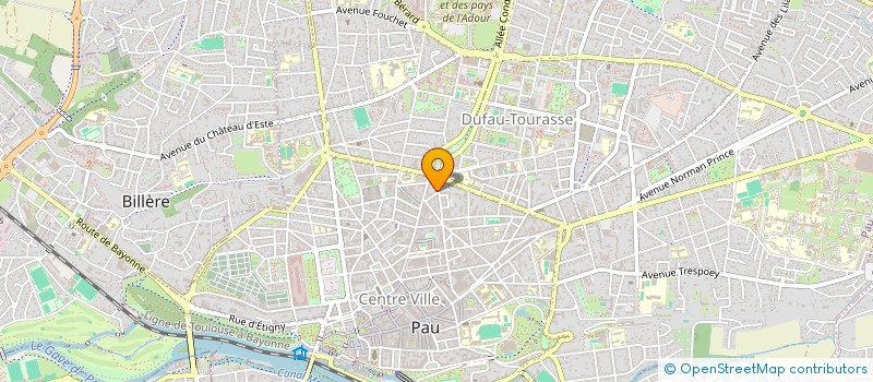 localisation de l'entreprise SYNDIC BENEVOLE à PAU