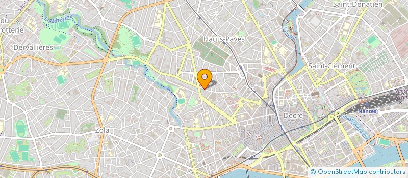 localisation de l'entreprise SYNDIC BENEVOLE COPROPRIETE à NANTES