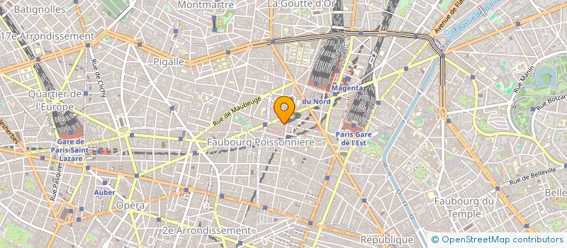 localisation de l'entreprise SYNDIC BENEVOLE DE COPROPRIETE  PARIS