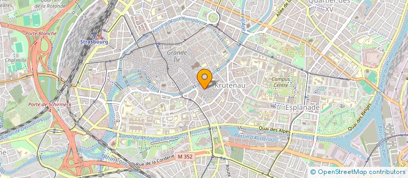 localisation de l'entreprise SYNDIC BENEVOLE DE COPROPRIETE à STRASBOURG