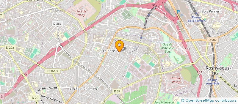 localisation de l'entreprise SYNDIC BENEVOLE DE COPROPRIETE DU 102 RUE EMILE BEAUFILS A MONTREUIL à MONTREUIL