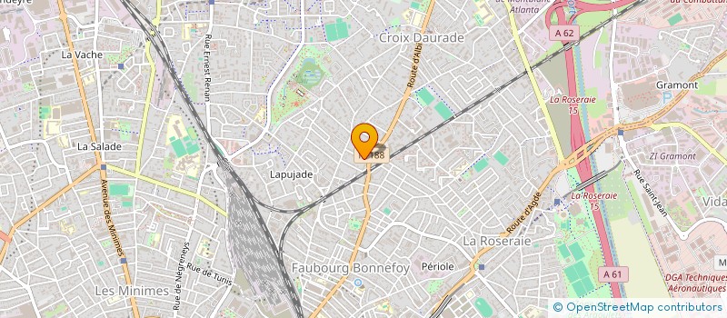 localisation de l'entreprise SYNDIC BENEVOLE DE LA COPROPRIETE RESIDENCE LA PEPINIERE à TOULOUSE
