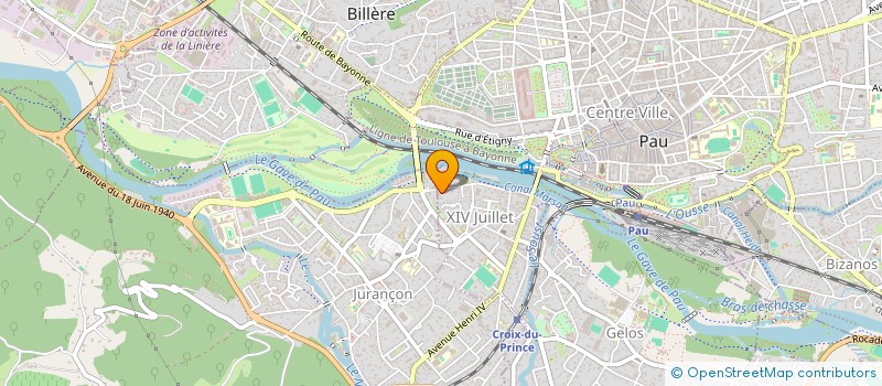 localisation de l'entreprise SYNDIC BENEVOLE PATIE JEAN à PAU