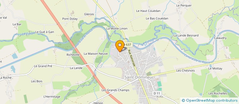 localisation de l'entreprise SYNDIC BR & CONSEILS  SAINT-DOMINEUC