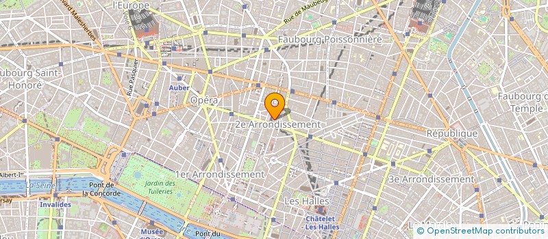 localisation de l'entreprise SYNDIC CADRES CIE AGENT CHANGE PAL BOURS à PARIS