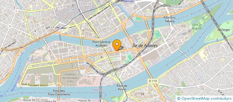 localisation de l'entreprise SYNDIC CENTRE AFFAIRES ATLANTICA à NANTES