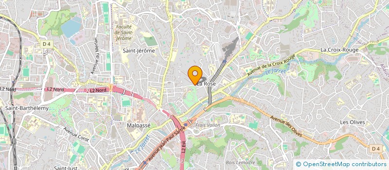 localisation de l'entreprise SYNDIC CHATEAU BELMONT à MARSEILLE