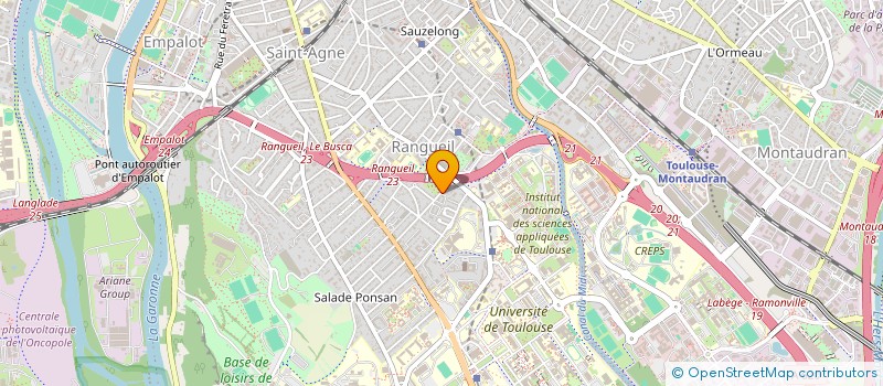 localisation de l'entreprise SYNDIC CLOS DU SACRE COEUR à TOULOUSE
