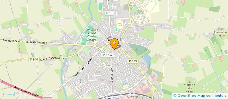 localisation de l'entreprise SYNDIC CO PRO RES LA CHATELLERIE à BAILLEUL