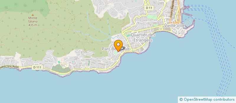 localisation de l'entreprise SYNDIC COOPER COPRO IMM LES CACTUS  AJACCIO