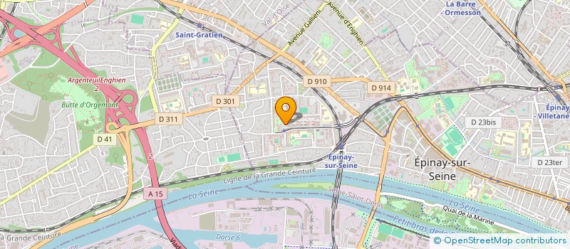 localisation de l'entreprise SYNDIC COOPERATIF SYND COPRO OBELISQUE à EPINAY-SUR-SEINE