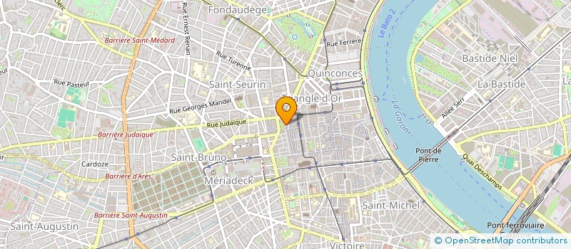 localisation de l'entreprise SYNDIC COP 11 PL GAMBETTA  BORDEAUX