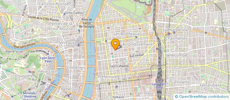 localisation de l'entreprise SYNDIC COP 66 RUE CUVIER  LYON