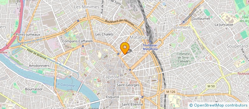 localisation de l'entreprise SYNDIC.COP.8 AVENUE DE LAVAUR à TOULOUSE