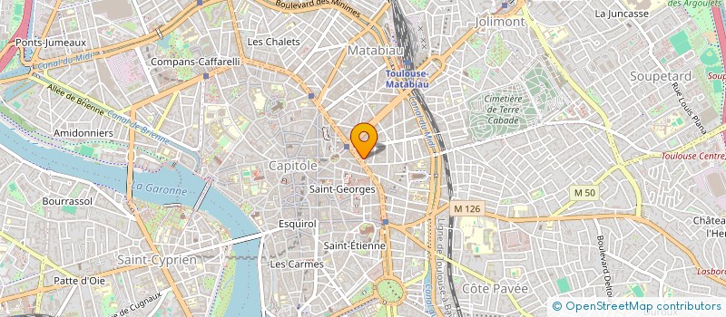 localisation de l'entreprise SYNDIC COP 8 G PERI ET 1 CASTELANE à TOULOUSE