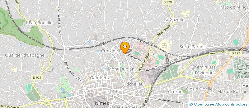 localisation de l'entreprise SYNDIC COP LA BICHE II  NIMES