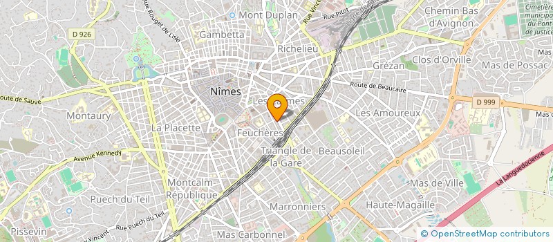 localisation de l'entreprise SYNDIC COP LE CARNOT  NIMES