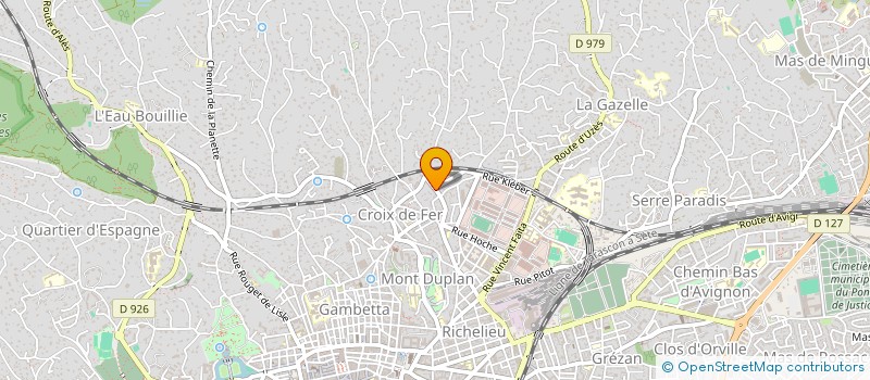 localisation de l'entreprise SYNDIC COP LE CLAIR VIVRE  NIMES