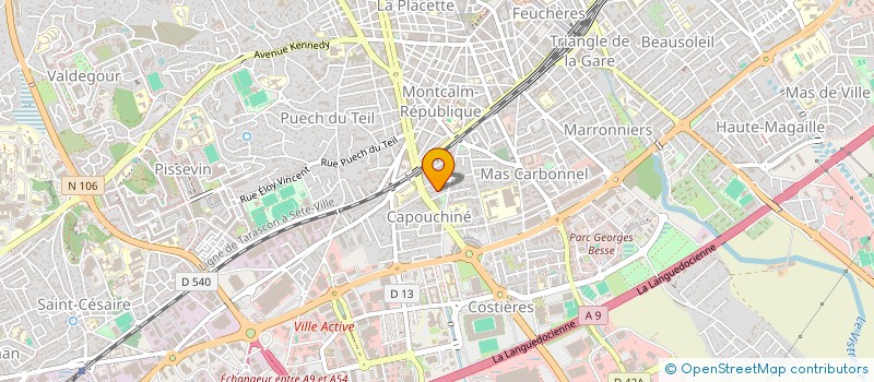 localisation de l'entreprise SYNDIC COP LE GRAND CAMARGUE  NIMES