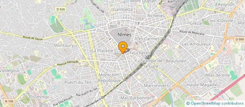 localisation de l'entreprise SYNDIC COP LE REPUBLIQUE  NIMES