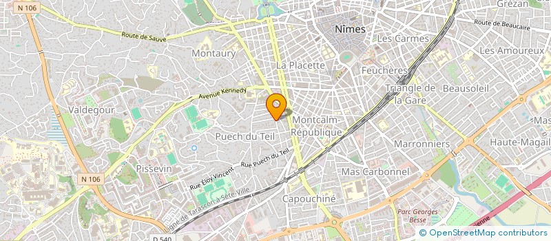 localisation de l'entreprise SYNDIC COP LE ST JEAN  NIMES